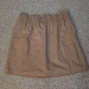 J. Crew Factory wool sidewalk skirt